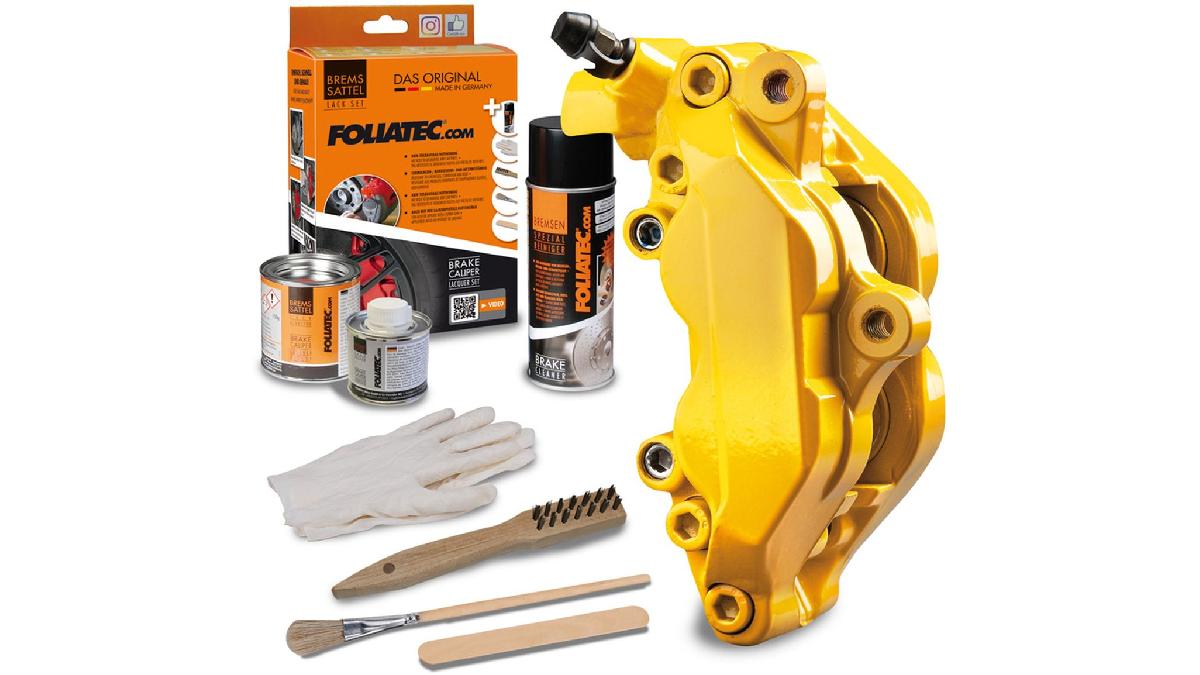FOLIATEC+Kit+de+peinture+d%27%C3%A9trier+de+frein+couleur+jaune+racing